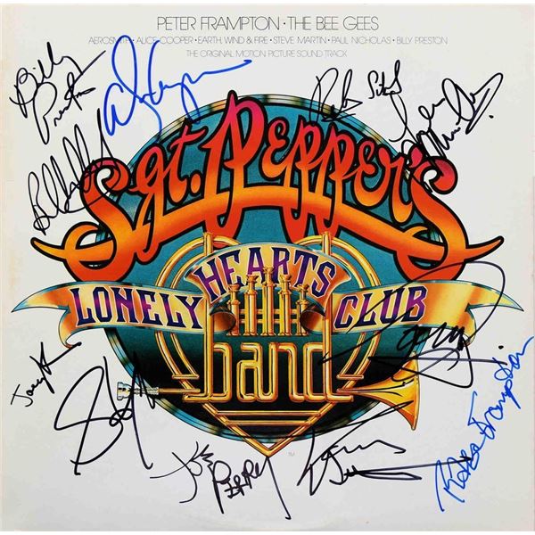 Sgt Pepperâ€™s Lonely Hearts Club Band signed album
