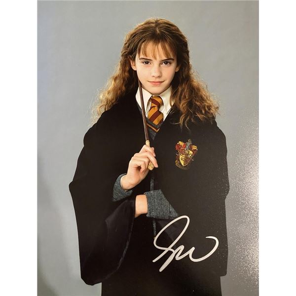 Harry Potter Emma Watson signed photo