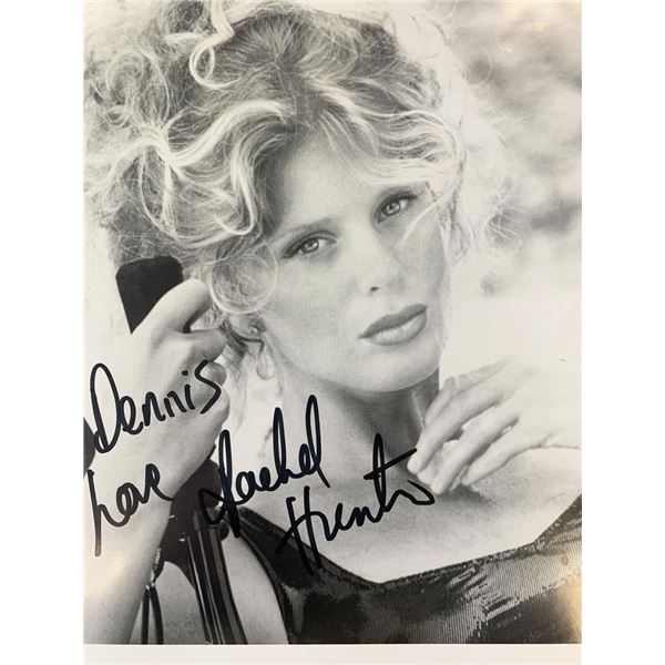 Supermodel Rachel Hunter signed photo