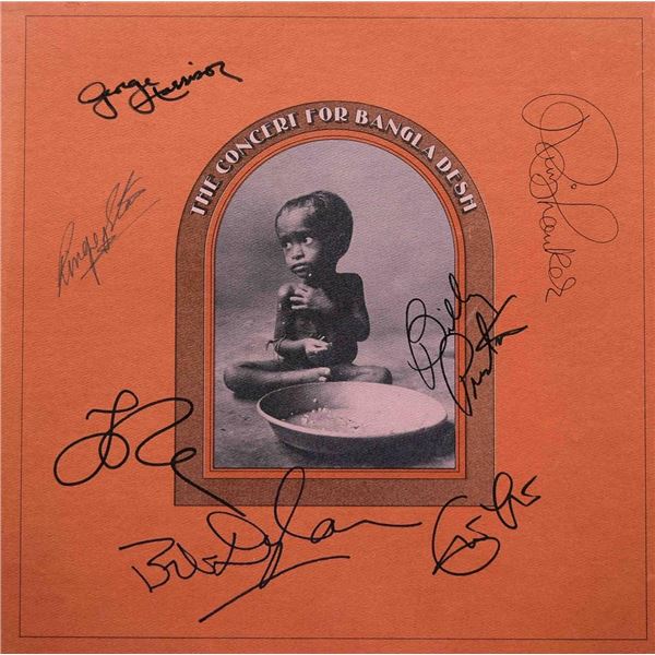 George Harrison The concert for Bangladesh signed album