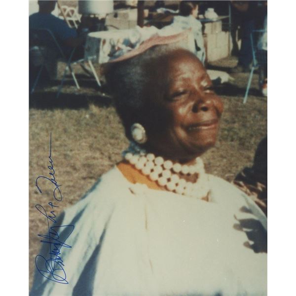 Gone With The Wind Butterfly McQueen signed photo. GFA Authenticated