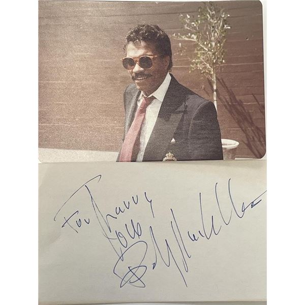 Star Wars Billy Dee Williams original signature