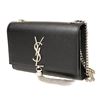 Image 1 : Saint Laurent Kate Small Tassel YSL Wallet on Chain in Grained Leather