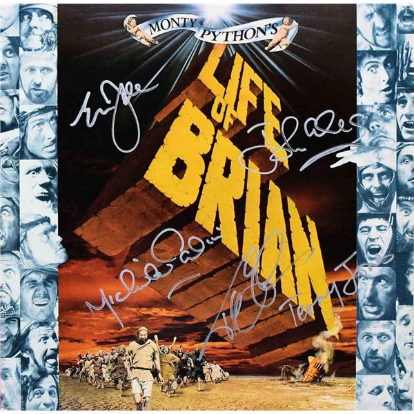 Monty Python The Life of Brian signed album
