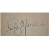 Image 1 : Rocky Marciano signature slip