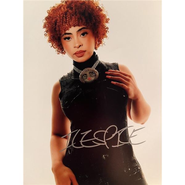 Rapper Ice Spice signed photo