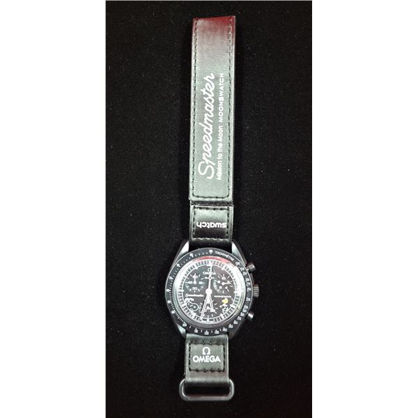 New Omega x Swatch x Snoopy Moonswatch Mission to The Moon Replica Watch