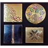 Image 1 : VTG Compact Lot w/ Floral Vanity Fair, Parker Pen, Compact by Dexter, & Volupte