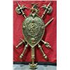 Image 1 : VTG Cast Metal Coat of Arms Wall Hanging
