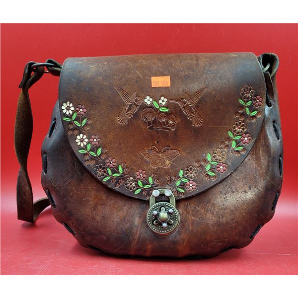 Embossed Mexican Leather Purse