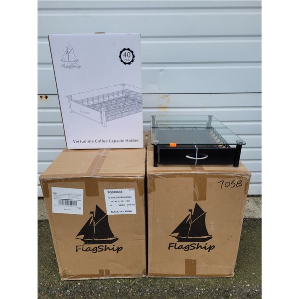 Large Lot of Flagship Vertuoline Coffee Capsule Holders