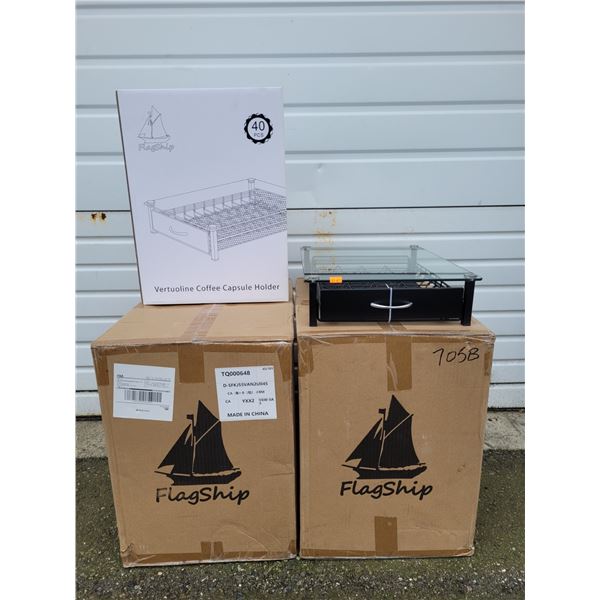 Large Lot of Flagship Vertuoline Coffee Capsule Holders