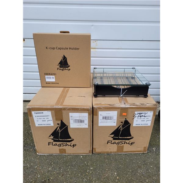 Large Lot of Flagship K-Cup Capsule Holders