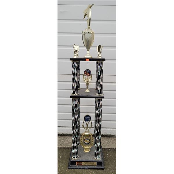 Lester Brothers 1st Place Racing Trophy
