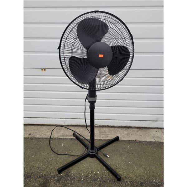 Black Standing Fan