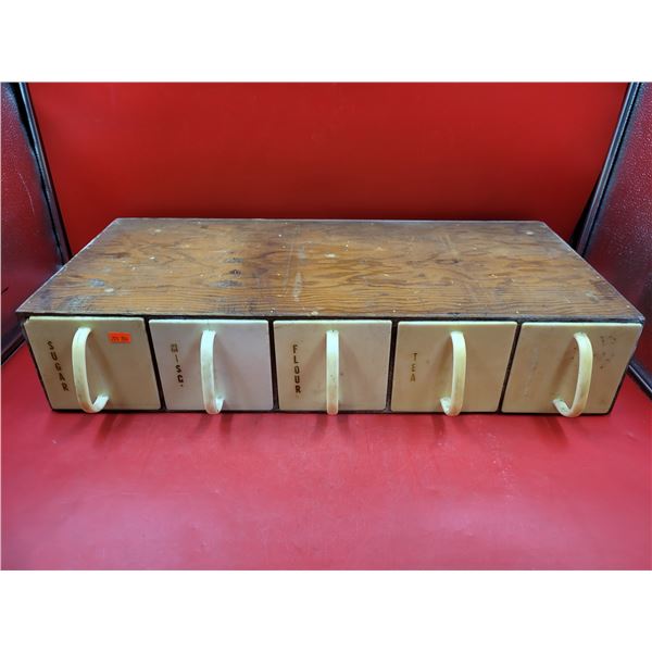 VTG Kitchen Spice Cabinet