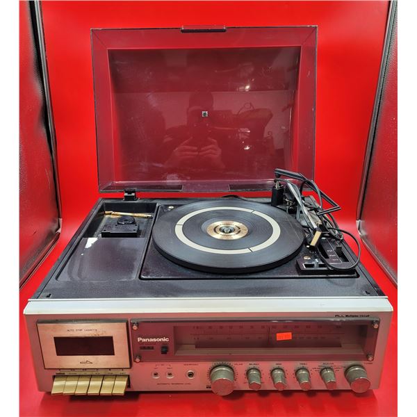Panasonic PLL Multiplex Circuit AM/FM Cassette Turntable
