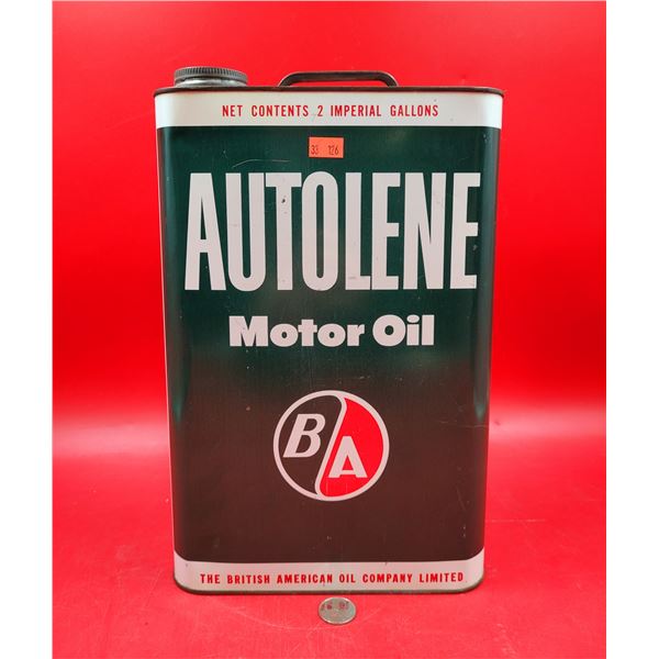 VTG BA Autolene Motor Oil Can