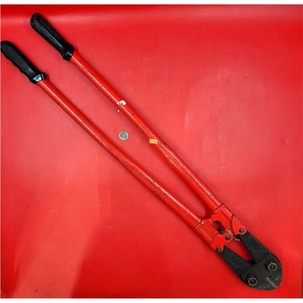 Pair of Red Bolt Cutters