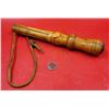 Image 1 : VTG Billy Club/Truncheon w/ Weighted End & Leather Strap