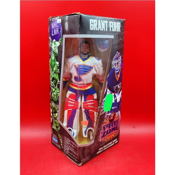 1998 Collector's Series Grant Fuhr Action Figure w/ Autographed Box