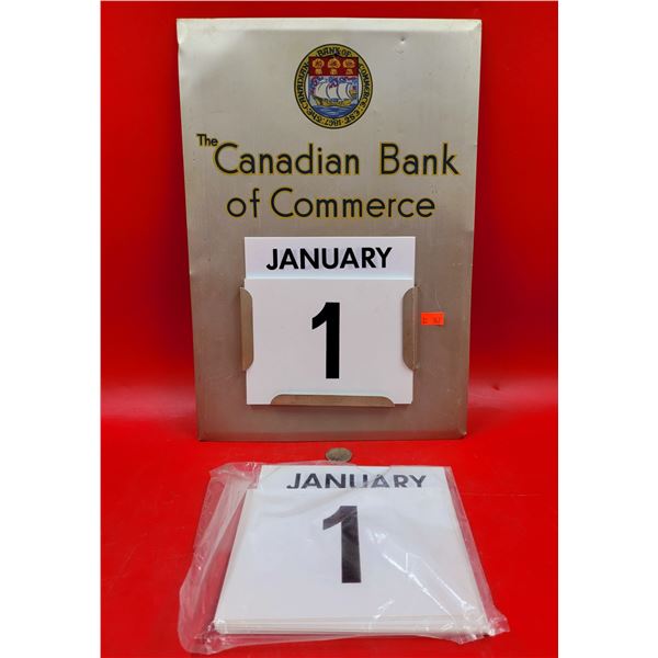 VTG Canadian Bank of Commerce Calendar