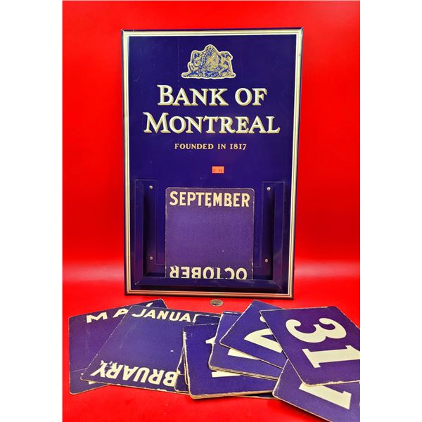 VTG Bank of Montreal Calendar