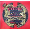 Image 1 : VTG Veedol Brass Oil Drum Stencil