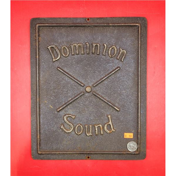 Cast Iron Dominion Sound Plate