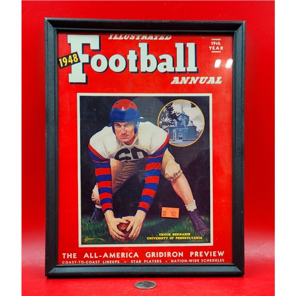 Framed 1948 Illustrated Football Annual