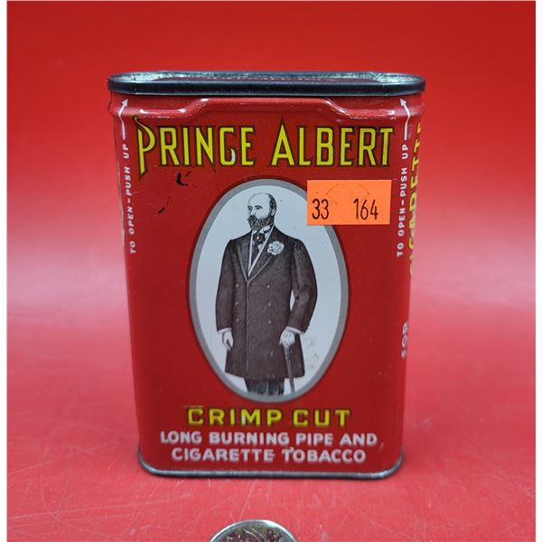 Prince Albert Crimp Cut Tobacco Tin