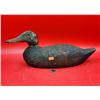 Image 1 : Antique Hand-Carved Duck Decoy (Weights Removed)