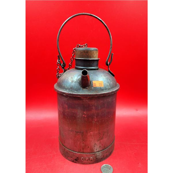 Canadian Pacific Railway Oil Can