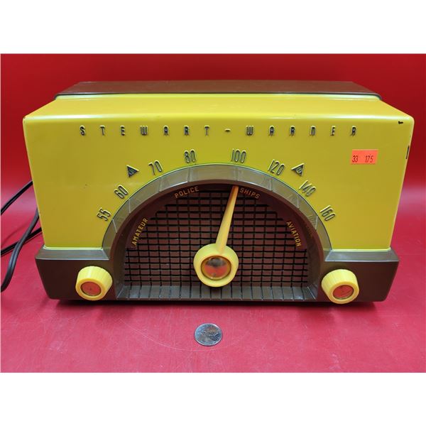 VTG Stewart-Warner Model 9182 Tube Radio
