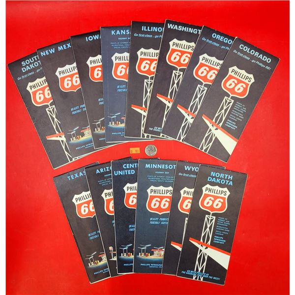 VTG Philips 66 Gas Station Road Maps
