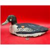 Image 1 : Hand Carved Antique Duck Decoy w/ Weights