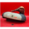 Image 1 : Early Mid-Century Hand-Carved & Painted Decoy w/ Lead Weights