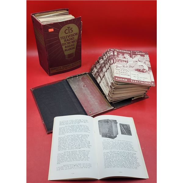 VTG CTS Television Radio Electronics Radar Manuals