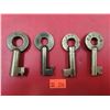 Image 1 : 4 Railway Keys (CPR, etc.)
