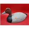 Image 1 : Antique Hand-Carved & Painted Wooden Duck Decoy (No Weights)