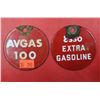 Image 1 : 2 Porcelain Gasoline Signs (Esso)