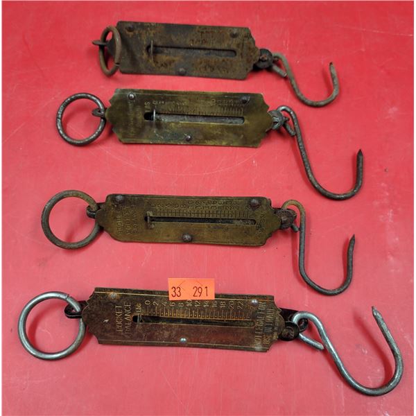 4 Pocket Balance Spring Scales