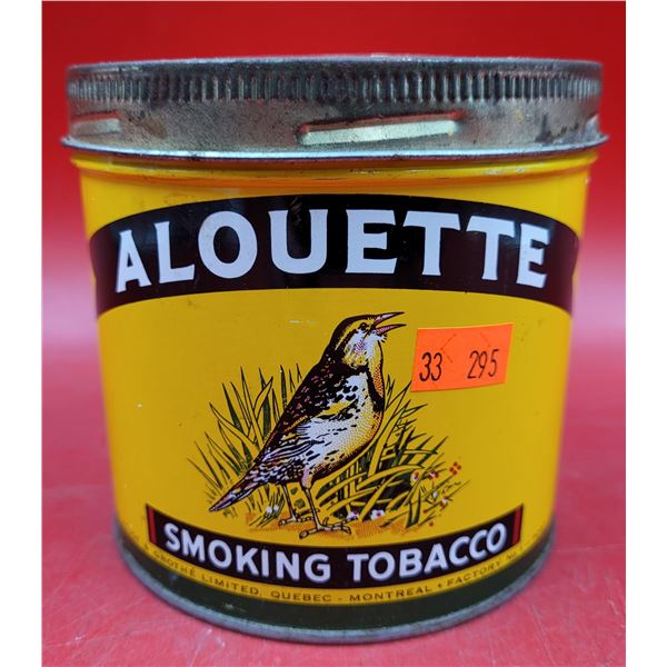 Alouette Smoking Tobacco Tin