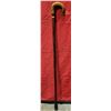 Image 1 : Wooden Walking Stick w/ Carved Handle