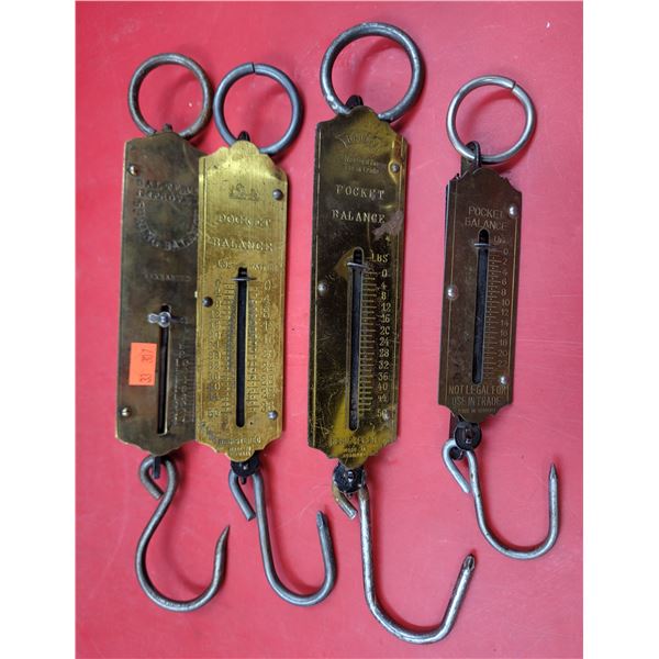 4 Pocket Balance Spring Scales