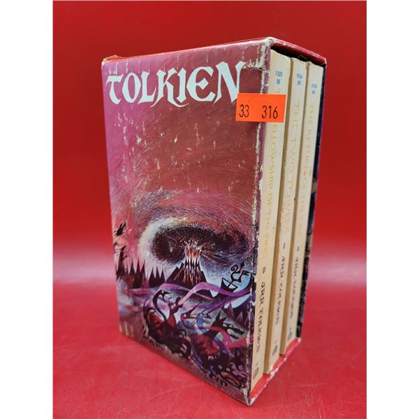VTG Lord of The Rings Trilogy Books by JRR Tolkien
