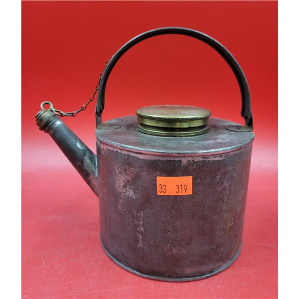 Antique Railroad Oil Can