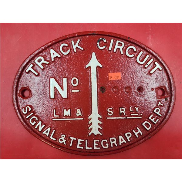 Heavy Cast Iron Plaque