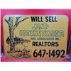 Image 1 : Metal Double-Sided Henninger & Associates Inc. Realtors Sign