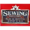 Image 1 : Wooden Sewing 5 Cents a Button Sign